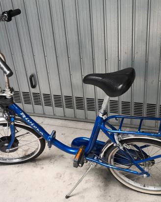 bici tipo graziella elettrica 