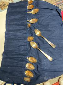 Cucchiaini da caffe argento novalux 1000 anni 40