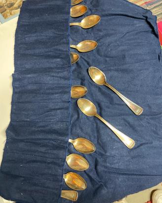 Cucchiaini da caffe argento novalux 1000 anni 40