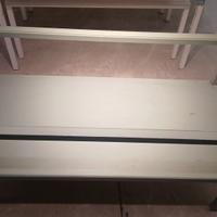 A1 Arredo negozio Tavolo legno vetro design