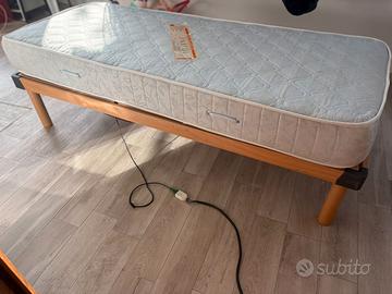Letto Singolo Motorizzato + materasso