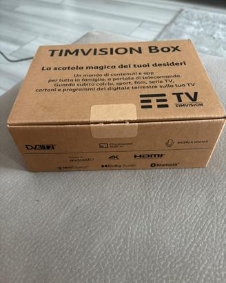 Timvision box Android Tv DVB-T2