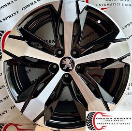 4 CERCHI IN LEGA ORIGINALI RAGGIO 18 PEUGEOT 3008