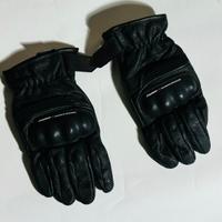 Guanti moto pelle estivi neri taglia M