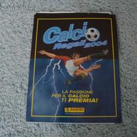 3 schede raccogli punti Panini 2004 PIENE
