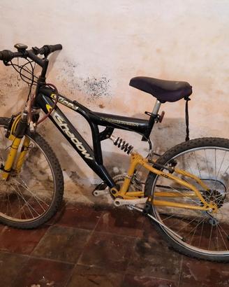 Bicicletta Mountain Bike Ammortizzata