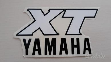 Emblema adesivo big star per yamaha xt