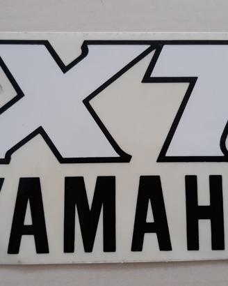 Emblema adesivo big star per yamaha xt