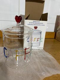 Barattolo caffe’ vetro Kasanova