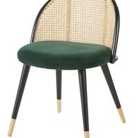 Coppia di sedie Maison du Monde – velluto verde