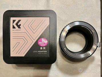 Kef anello adattatore Nikon-XF