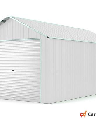 Capanno container box 360x762cm serranda bianco