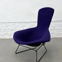 KNOLL  BIRD Chair in NERO & TEX VIOLET