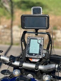 Supporto da moto doppio attacco Smartphone e GoPro