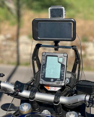 Supporto da moto doppio attacco Smartphone e GoPro