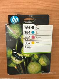 Cartucce stampante Hp 364 colori+nero