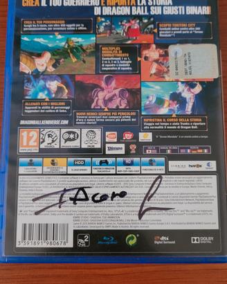 🎮 Dragon Ball Xenoverse PS4 – Autografato da Gian