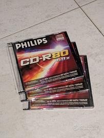 3 CD-R Philips con slim case