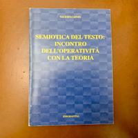 Libro semiotica del testo di valeria lenzi