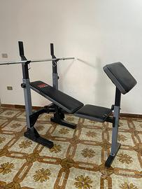 Panca con bilancere