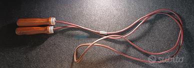 Corda per Saltare in Pelle Golden Stallion –