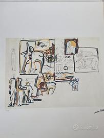 seligrafia Jackson Pollock + certificato n155/300