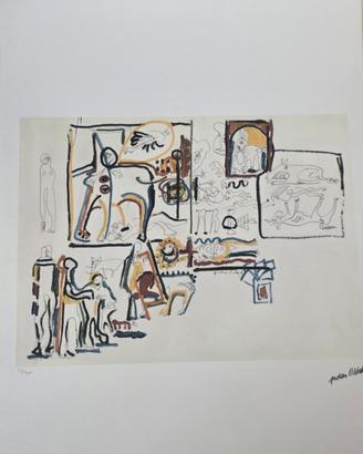 seligrafia Jackson Pollock + certificato n155/300