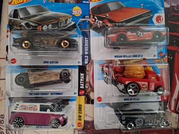 6 Macchinine Hotwheels nuove