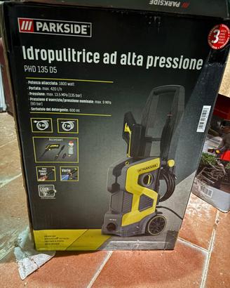 idropulitrice parkside ad alta pressione