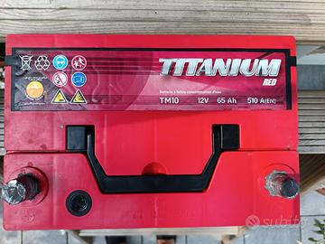 Batteria Titanium Red 12V 65Ah 510A