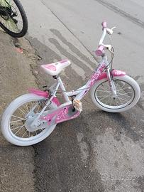 bici da bambina 16 pollici 