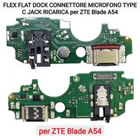 FLEX FLAT DOCK CONNETTORE  ZTE  Blade A54