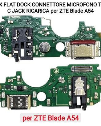 FLEX FLAT DOCK CONNETTORE  ZTE  Blade A54