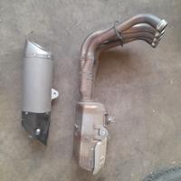Scarico originale Yamaha r6 2008