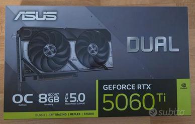 ASUS DUAL RTX 5060 TI OC 8G NVIDIA