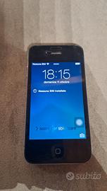 iPhone 4 16GB Nero - completo scatola ed accessori