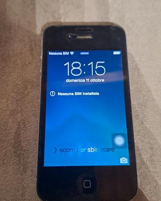 iPhone 4 16GB Nero - completo scatola ed accessori