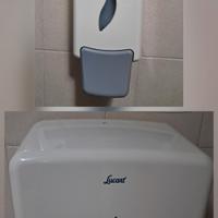 Dispenser sapone e rotolone carta Lucart