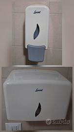 Dispenser sapone e rotolone carta Lucart