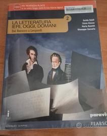 La letteratura di ieri, oggi,  domani Volume 2