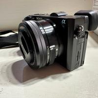 Fotocamera Sony a6100 + obiettivo 16-50 come nuova