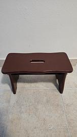 Sgabello in legno vintage