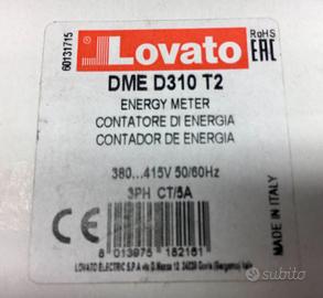 LOVATO DME D310 T2 CONTATORE DI ENERGIA