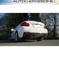 Scarico Sportivo FOX in acciaio omologato per Bmw 