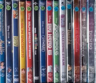 Lotto DVD Cartoni animati DVD sigillati 
