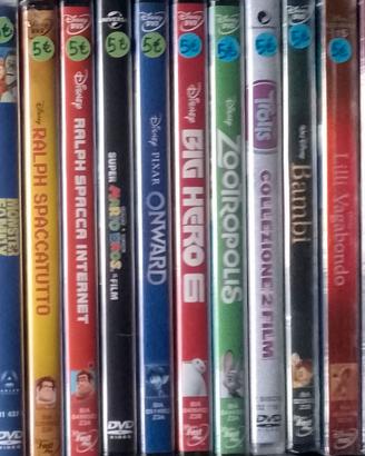 Lotto DVD Cartoni animati DVD sigillati 
