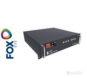 2 Batterie di accumulo Foxess MIRA HV25