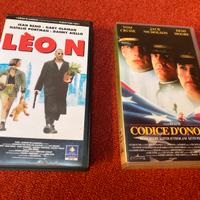 Vhs film Leon e Codice d'onore