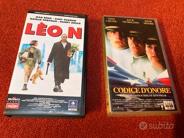 Vhs film Leon e Codice d'onore