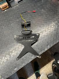 porta targa ktm duke 125